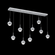 Cabochon Linear 9pc Multi-Pendant (1289|PLB0093-09-CS-C-C01-L3-MS)