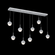 Cabochon Linear 9pc Multi-Pendant (1289|PLB0093-09-CS-WL-C01-L1-MS)