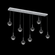 Cabochon Linear 9pc Multi-Pendant (1289|PLB0093-09-CS-S-C01-L3-BM)