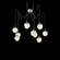 Aster Round 9pc Swag Multi-Pendant (LED) (1289|SCB0066-09-CS-FA-C01-L1)