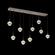 Cabochon Linear 9pc Multi-Pendant (1289|PLB0093-09-BB-C-C01-L1-TR)
