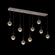 Cabochon Linear 9pc Multi-Pendant (1289|PLB0093-09-BB-A-C01-L1-MS)