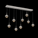 Cabochon Linear 9pc Multi-Pendant (1289|PLB0093-09-BS-B-C01-L1-MS)