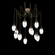 Meteo Round 12pc Swag Multi-Pendant (Bulb) (1289|SCB0063-12-NB-C-C01-E2)