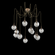 Aster Round 12pc Swag Multi-Pendant (Bulb) (1289|SCB0062-12-NB-S-C01-E2)