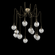 Aster Round 12pc Swag Multi-Pendant (Bulb) (1289|SCB0062-12-GB-S-C01-E2)