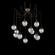 Aster Round 12pc Swag Multi-Pendant (Bulb) (1289|SCB0062-12-BB-S-C01-E2)