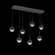 Cabochon Linear 7pc Multi-Pendant (1289|PLB0093-07-MB-C-C01-L3-BM)