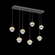 Cabochon Linear 7pc Multi-Pendant (1289|PLB0093-07-GP-C-C01-L1-TR)