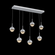 Cabochon Linear 7pc Multi-Pendant (1289|PLB0093-07-CS-A-C01-L3-MS)