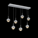Cabochon Linear 7pc Multi-Pendant (1289|PLB0093-07-CS-A-C01-L1-MS)
