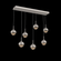 Cabochon Linear 7pc Multi-Pendant (1289|PLB0093-07-BS-B-C01-L3-MS)