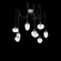 Cosmos Round 9pc Swag Multi-Pendant (Bulb) (1289|SCB0065-09-CS-C-C01-E2)