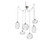Misto Round 6pc Swag Multi-Pendant (1289|SCB0048-06-BS-OC-C01-E2)