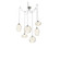Misto Round 6pc Swag Multi-Pendant (1289|SCB0048-06-BS-OA-C01-E2)