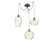 Misto Round 3pc Swag Multi-Pendant (1289|SCB0048-03-MB-OA-C01-E2)