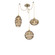 Misto Round 3pc Swag Multi-Pendant (1289|SCB0048-03-GB-OB-C01-E2)
