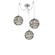 Terra Round 3pc Swag Multi-Pendant (1289|SCB0047-03-BS-OS-C01-E2)