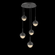 Cabochon Round 5pc Multi-Pendant (1289|CHB0093-05-MB-A-C01-L1-MS)