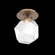 Single Glass Sconce & Flush Mount - Gem (1289|SMB0039-01-NB-C-L3)