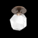 Single Glass Sconce & Flush Mount - Gem (1289|SMB0039-01-BB-C-L3)