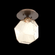 Single Glass Sconce & Flush Mount - Gem (1289|SMB0039-01-BB-A-L3)