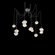 Mesa Round 9pc Swag Multi-Pendant (1289|SCB0089-09-GP-A-C01-L3)
