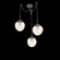Aster Round 3pc Swag Multi-Pendant (LED) (1289|SCB0066-03-GP-FA-C01-L1)