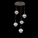Cabochon Round 5pc Multi-Pendant (1289|CHB0093-05-FB-S-C01-L3-WM)