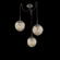 Aster Round 3pc Swag Multi-Pendant (LED) (1289|SCB0066-03-FB-FB-C01-L3)