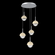 Cabochon Round 5pc Multi-Pendant (1289|CHB0093-05-CS-C-C01-L1-TR)