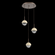 Cabochon Round 3pc Multi-Pendant (1289|CHB0093-03-BB-S-C01-L3-TR)