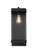 Wall Sconce W7.9'' E9.5'' H20.5'' Black (758|OD408W21BK)
