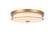 Flush Mount D16'' H4'' LED 24W 3CCT Satin Gold (758|LD304F16SG)