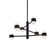 Copenhagen 24-in (3 Tier) Black LED Exterior Pendant (461|EP48224-BK-UNV)
