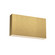 Mica 10-in Brushed Gold LED Wall Sconce (461|AT6610-BG-UNV)