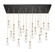Owego - 21 Light - 71 inch - Champagne Bronze - Multi Pendant (3442|172BK-451-1P-CB-G451-4SDY)