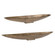 Uttermost River Run Antique Brass Bowls Set/2 (85|18230)