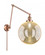 Beacon - 1 Light - 12 inch - Antique Copper -Adjustable Swing Arm (3442|238-AC-G208-12)