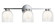 Derbishone Wall Sconce (3605|W60703CHCL)
