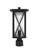 Jada 16 inch Outdoor Post light in Black (758|OD607P16BK)