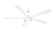 TorchAire 64 inch Indoor/Outdoor Smart Ceiling Fan with LED CCT Select Light Kit (90|FPD8564MW)