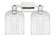 Bridal Veil - 2 Light - 19 inch - Polished Nickel - Bath Vanity Light (3442|716-2W-PN-G559-8CL)