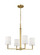 Danica Medium Chandelier (7725|TC1194BBS)