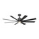 Flera Smart 65 LED Ceiling Fan in Midnight Black with Midnight Black Blades (38|8FLSM65MBKD)