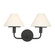 Mendota Medium Sconce (38|GLW1022MBK)