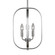 Loretto Three Light Chandelier (38|GLC1293BS)