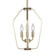 Kennan Three Light Chandelier (38|GLC1283SB)