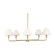 Mendota Five Light Chandelier (38|GLC1235SB)