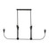 Maya Six Light Linear Chandelier (38|GLC1226MBK)